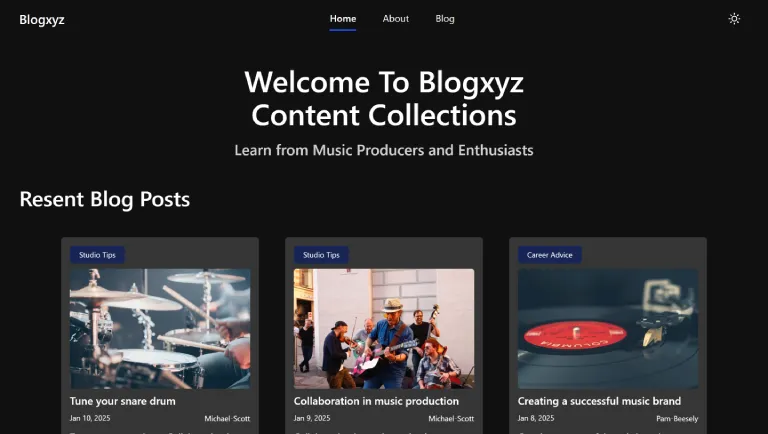 blogxyz website image