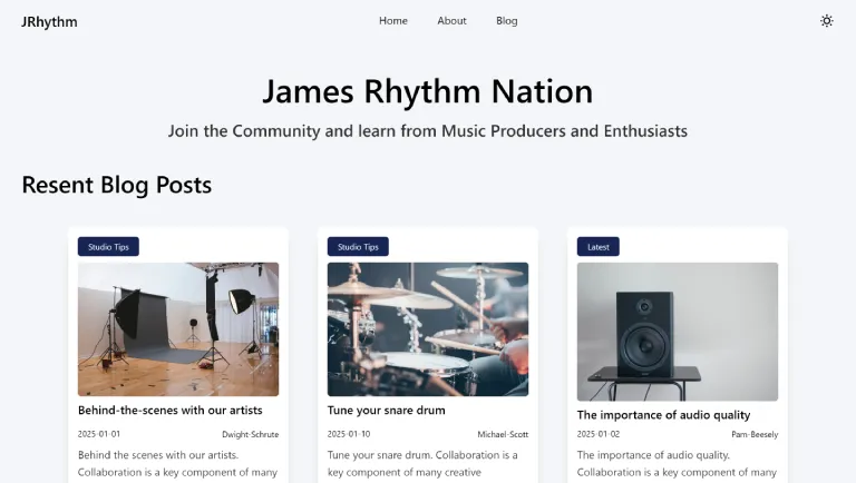 jrhythm website image