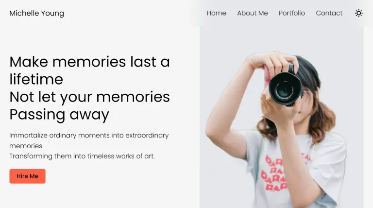 michelle website image
