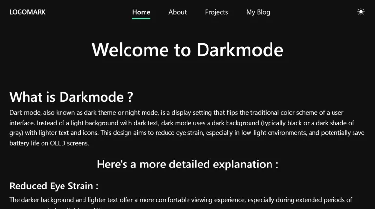Responsive navigation bar